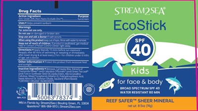 Label (Ecostick Spf 40 Kids)